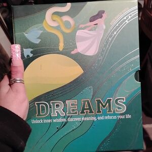 Dreams Green and Yellow Decorative Box